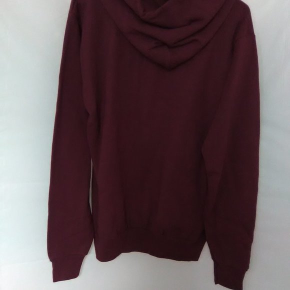 Hanes Women's Hoodie Pullover Sweater Color Cranberry Size Small - Picture 3 of 5
